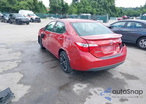 2014 Toyota Corolla S Plus из США, поврежденный, VIN 2T1BURHE8EC118022